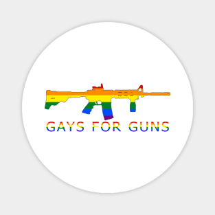 Gays for guns Magnet